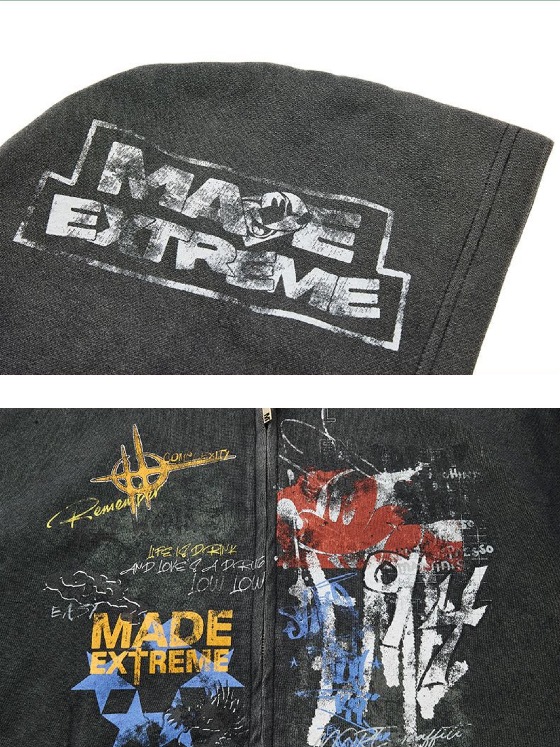 Graffiti Print Hoodie