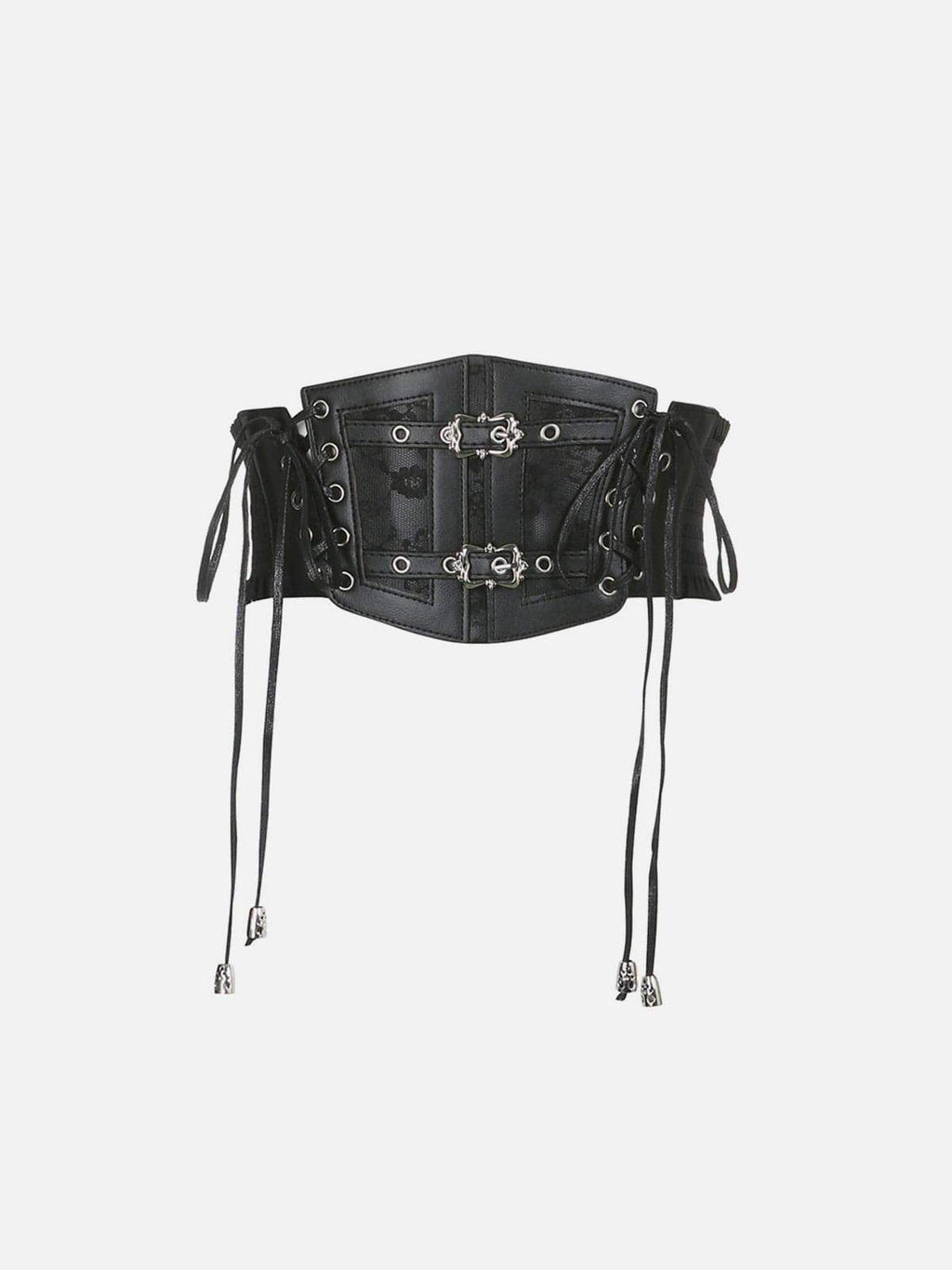 Disguisen Lace-Up Eyelet Elasticated Belt
