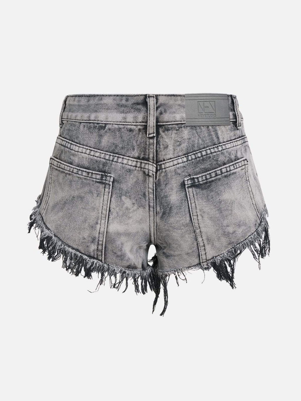 Disguisen Fringe Washed Shorts
