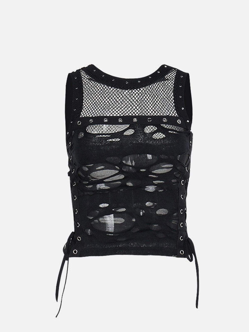 Disguisen Ripped Mesh Vest