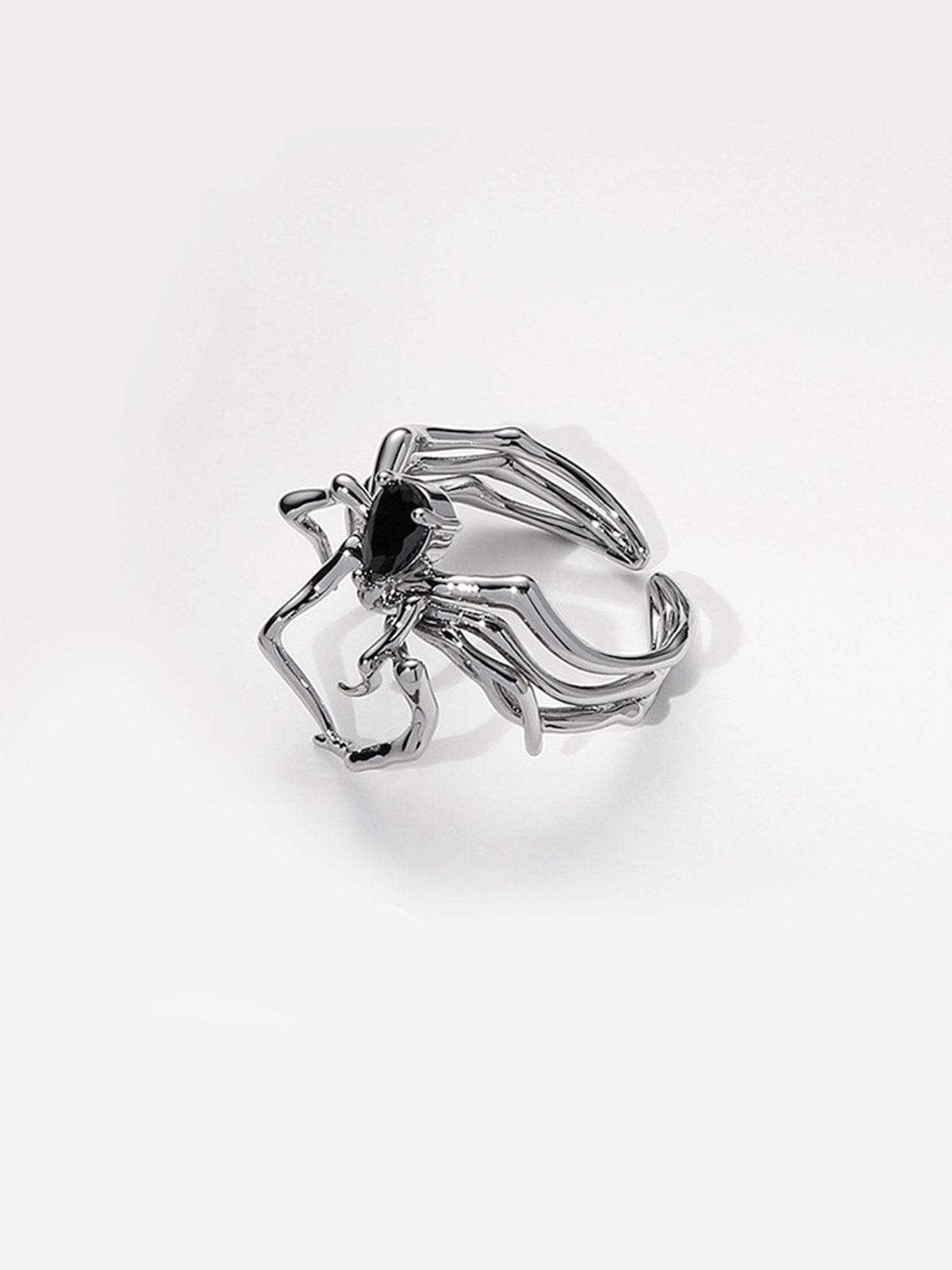 Disguisen Artificial Gemstone Spider Ring