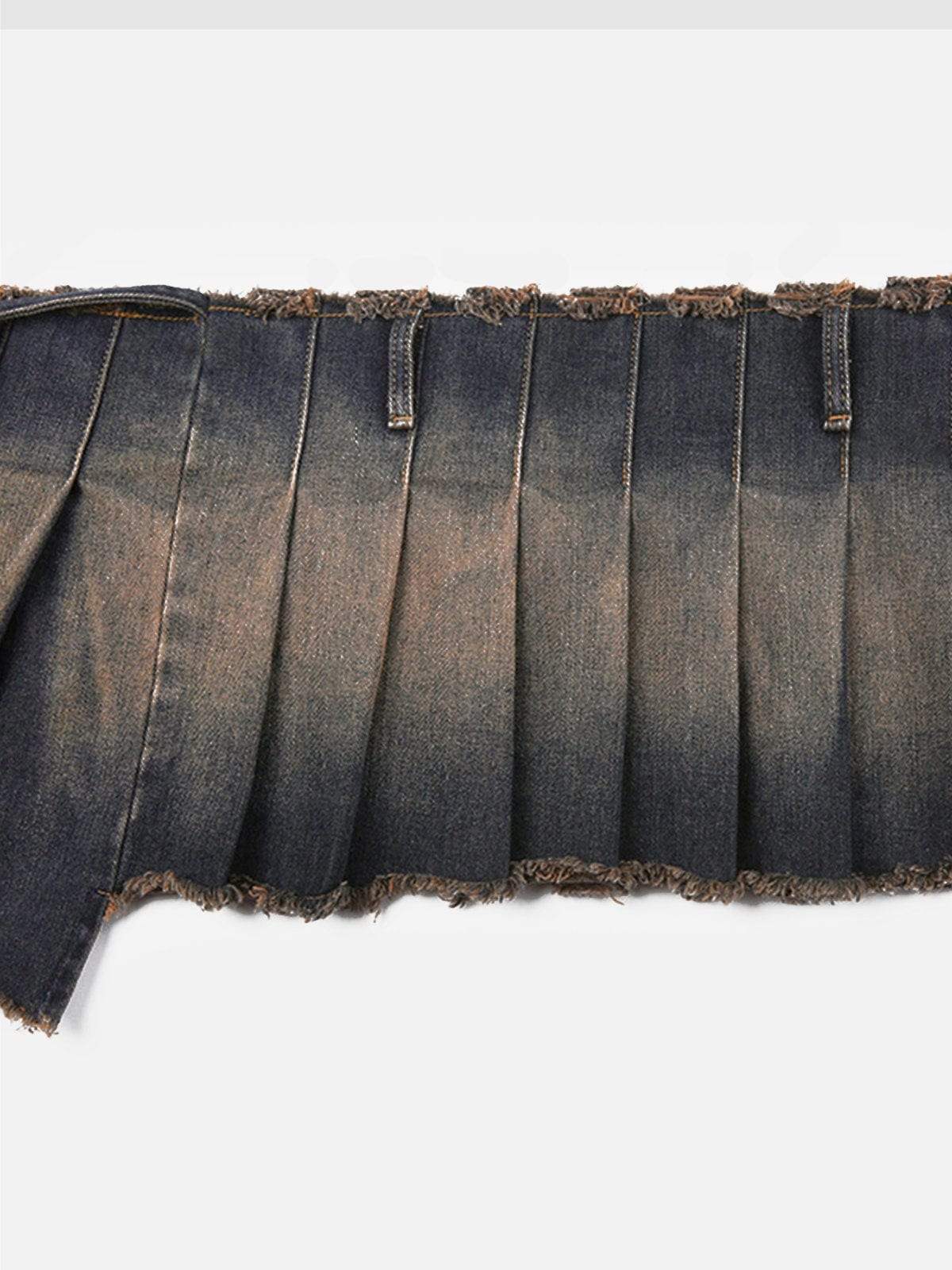 Disguisen Washed Tie-Dye Irregular Skirt