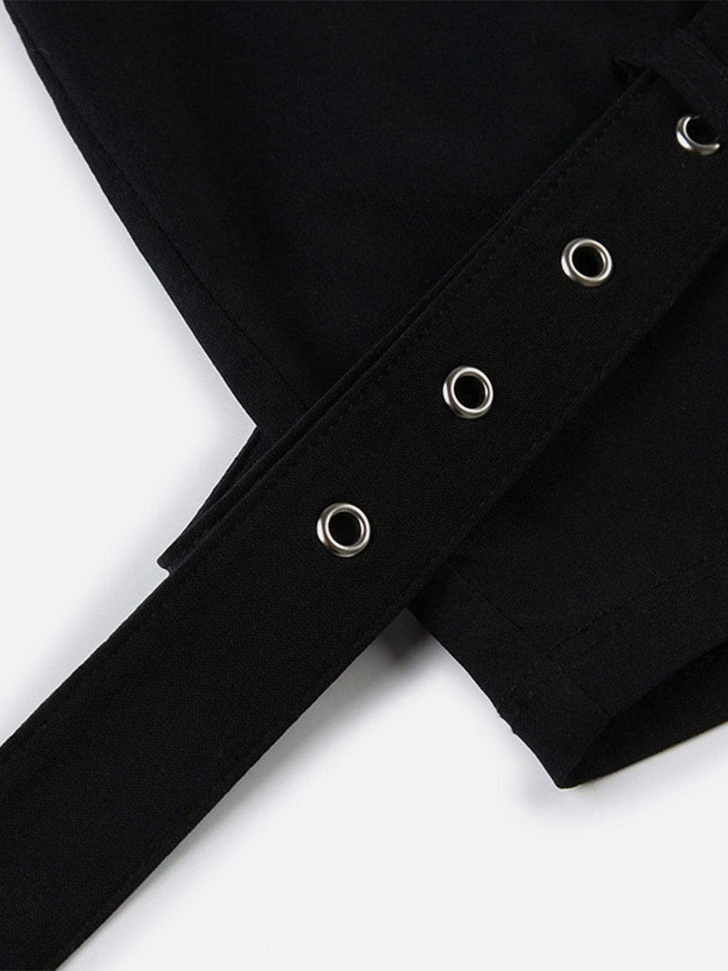 Disguisen Eyelet Solid Color Shorts