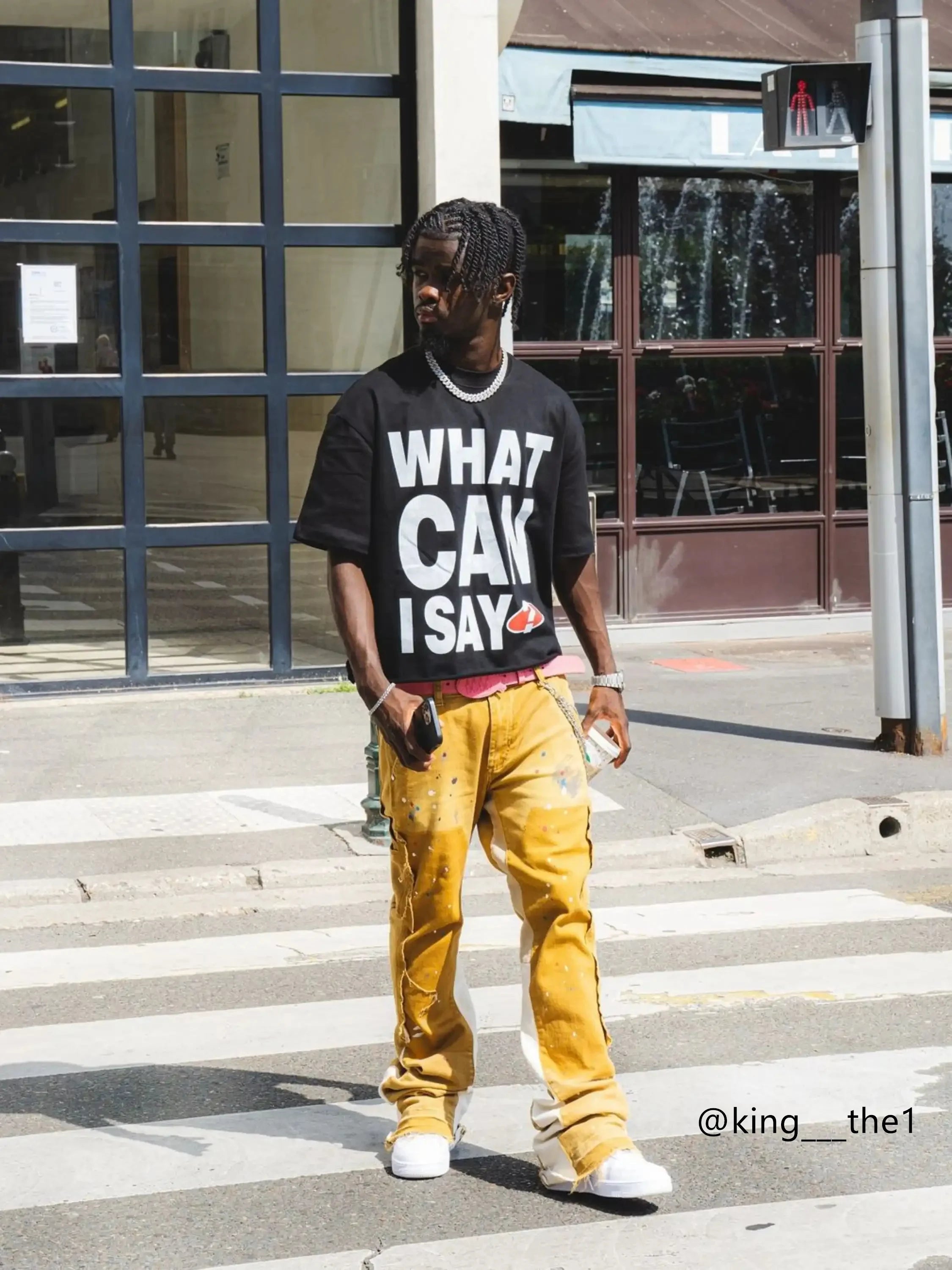 Disguisen Slogan Loose T-Shirt-1880