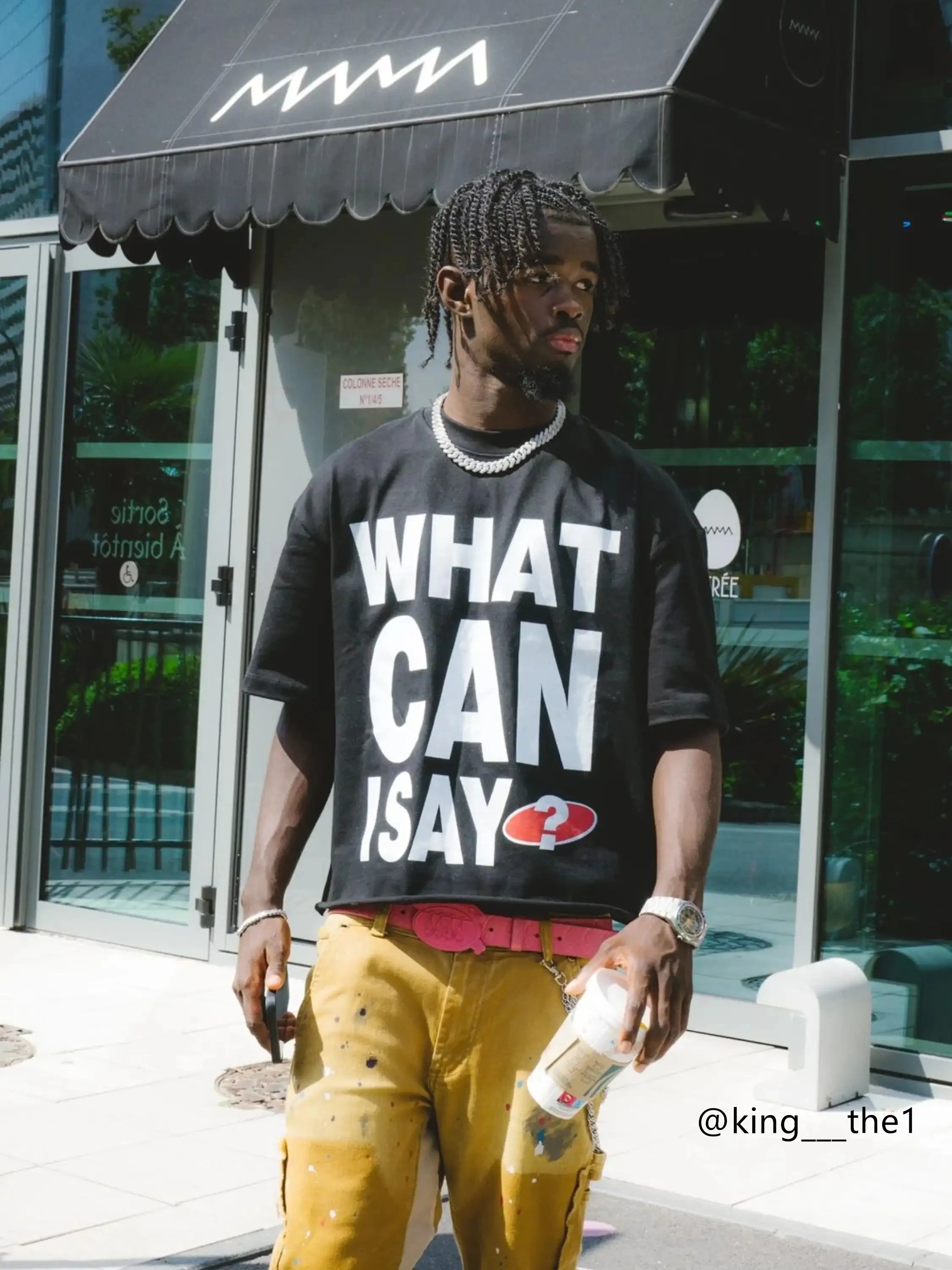 Disguisen Slogan Loose T-Shirt-1880